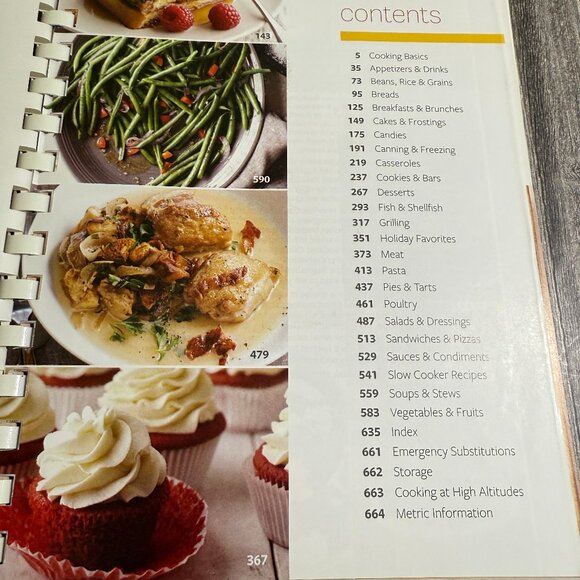 Better Homes and Gardens NEW Cook Book 16th Ed. 2016 Spiral Bound 2016 sittinbyt - Picture 10 of 10